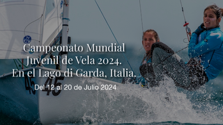 Campeonato Mundial Juvenil de Vela 2024. En el Lago di Garda, Italia.