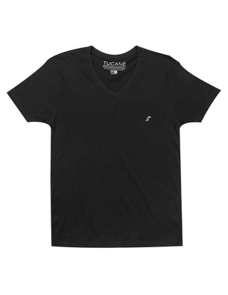 3 Pack Playera Mujer Cuello AIR V NECK Negro