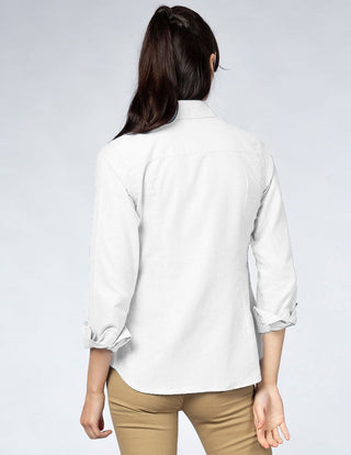 Camisa Mujer Manga Larga OXFORD ORIGINAL Blanco