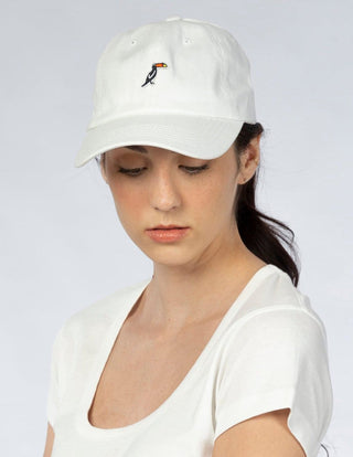 Gorra Unisex SHADOW Blanca-GORRA-Tucanê