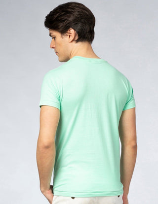 Playera Hombre Cuello redondo AIR Menta