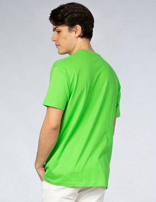 Playera Hombre Cuello redondo AIR Verde Limón