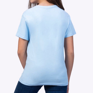 Playera Infantil Cuello Redondo AIR KID Cielo