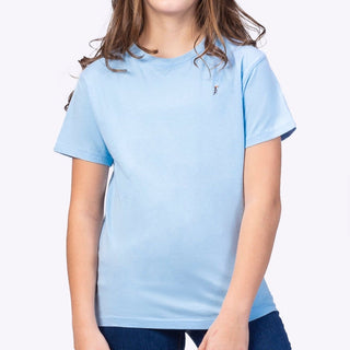 Playera Infantil Cuello Redondo AIR KID Cielo