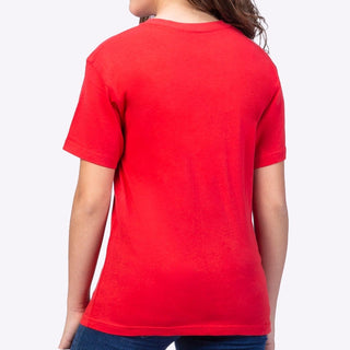 Playera Infantil Cuello Redondo AIR KID Rojo