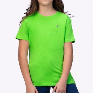 Playera Infantil Cuello Redondo AIR KID Verde Limón