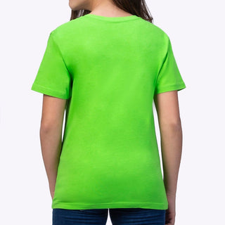 Playera Infantil Cuello Redondo AIR KID Verde Limón