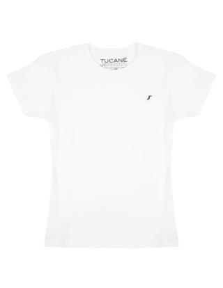 Playera Mujer Cuello Redondo AIR Blanco