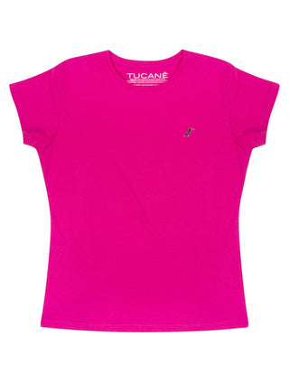 Playera Mujer Cuello Redondo AIR Fucsia