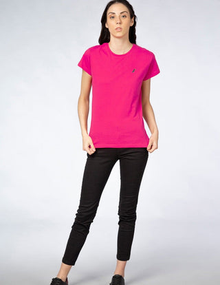 Playera Mujer Cuello Redondo AIR Fuscia-PLAYERA-Tucanê