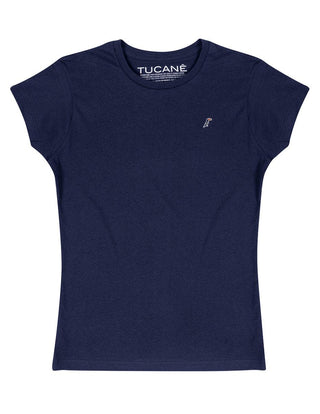 Playera Mujer Cuello Redondo AIR Marino