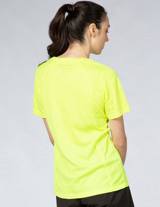 Playera Mujer Cuello Redondo SPORT AIR Amarillo
