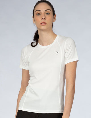 Playera Mujer Cuello Redondo SPORT AIR Blanco-PLAYERA-Tucanê