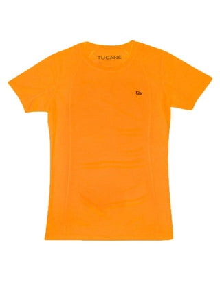 Playera Mujer Cuello Redondo SPORT AIR Naranja