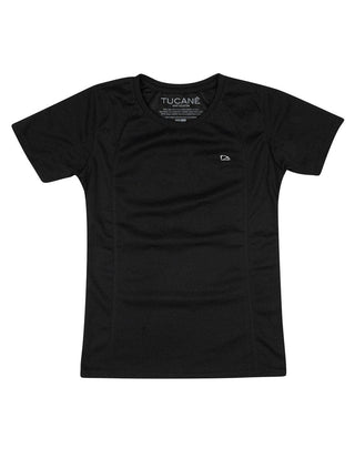 Playera Mujer Cuello Redondo SPORT AIR Negro