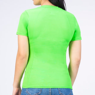 Playera Mujer Cuello Redondo SPORT AIR Verde