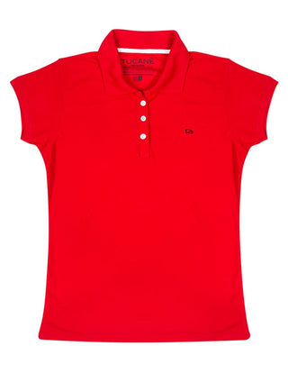 Playera Mujer SPORT POLO Rojo