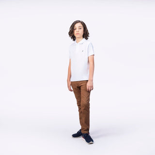 Playera Polo MAGIC ORIGINAL KID Blanco
