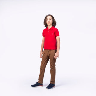 Playera Polo MAGIC ORIGINAL KID Rojo