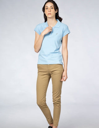 Playera Polo Mujer MAGIC ORIGINAL Cielo