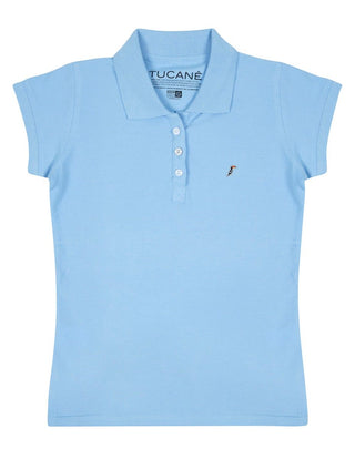 Playera Polo Mujer MAGIC ORIGINAL Cielo