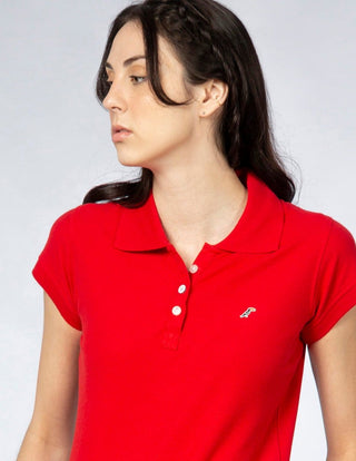 Playera Polo Mujer MAGIC ORIGINAL Rojo-POLO-Tucanê