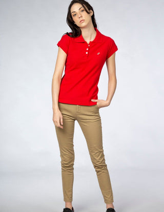 Playera Polo Mujer MAGIC ORIGINAL Rojo