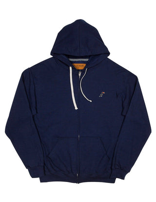 Sudadera con Cierre y Gorro ZIPPER HOODIE Marino--Tucanê