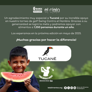 Tucanê se suma al Swing Contra el Hambre.