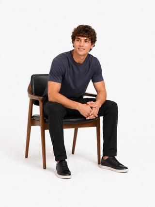 Playera Hombre Cuello redondo AIR Marino