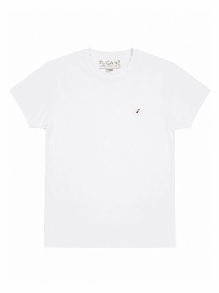 Playera Hombre Cuello redondo AIR Blanco