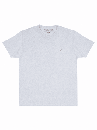 Playera Hombre Cuello redondo AIR Gris