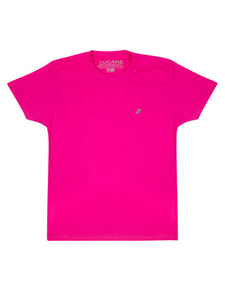 Playera Hombre Cuello redondo AIR Fucsia