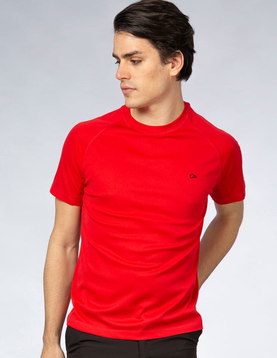 Playera Hombre Cuello redondo SPORT AIR Rojo Tucanê