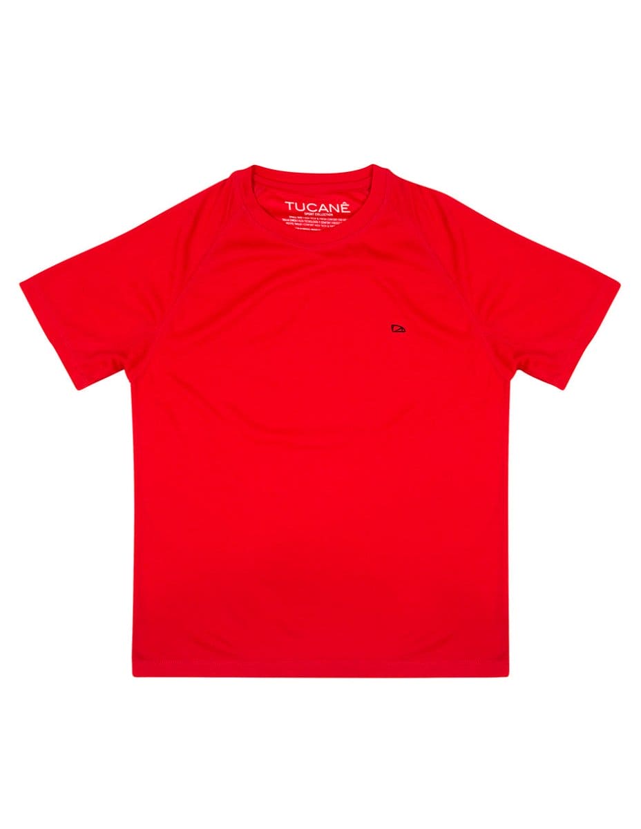 Playera Hombre Cuello redondo SPORT AIR Rojo Tucanê