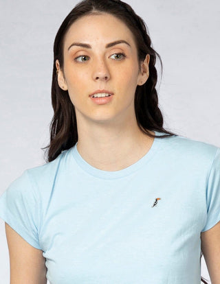 Playera Mujer Cuello Redondo AIR Cielo-PLAYERA-Tucanê